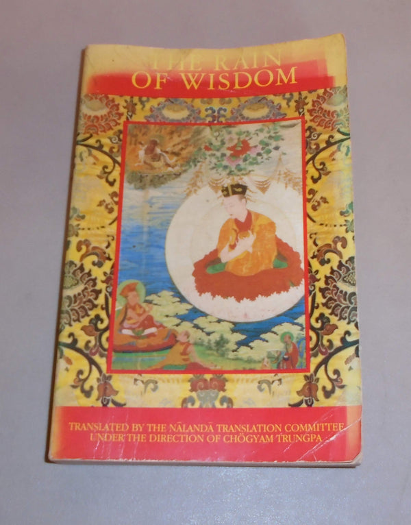Book cover of The Rain of Wisdom by Chögyam Trungpa