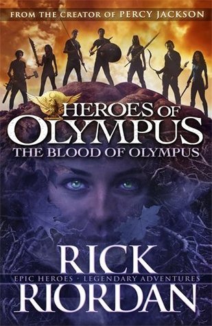 Book cover of The Blood Of Olympus by Riordan Rick