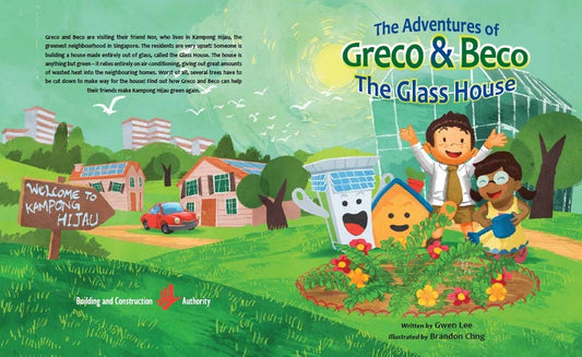 Book cover of The Adventures Of Greco & Beco by Gwen   Lee