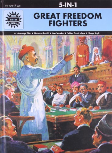 Book cover of Great Freedom Fighters by Anant Pai