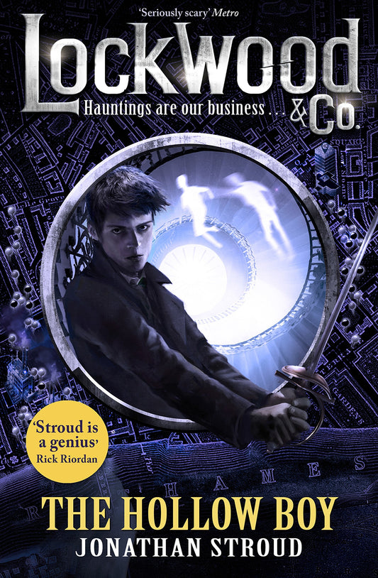 Book cover of Lockwood & Co: The Hollow Boy by Jonathan Stroud