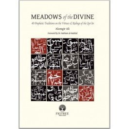 Book cover of Meadows of the Divine: 40 Prophetic Traditions on the Virtues & Ruling of the Qur'an by A.Y. Ali, M. Syed (Contrib.), Jamil Rashid (Ed.)