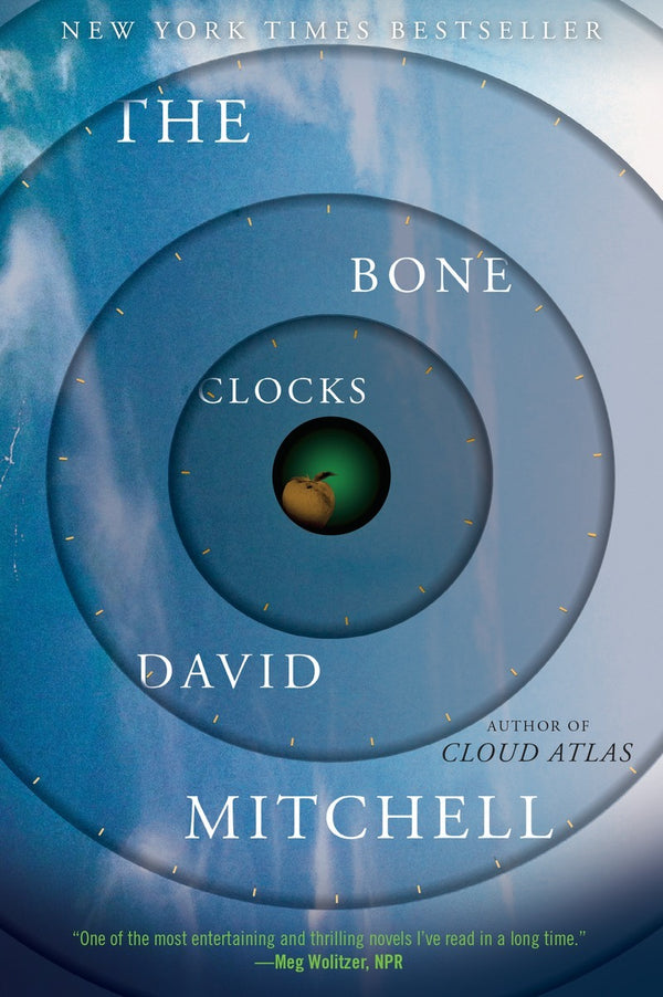 Book cover of The Bone Clocks by David Mitchell