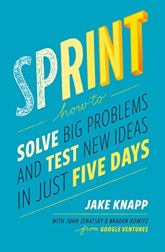 Book cover of Sprint by Jake Knapp