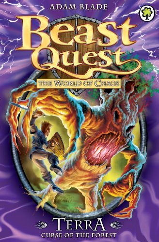 Book cover of Terra: Curse of the Forest by Adam Blade