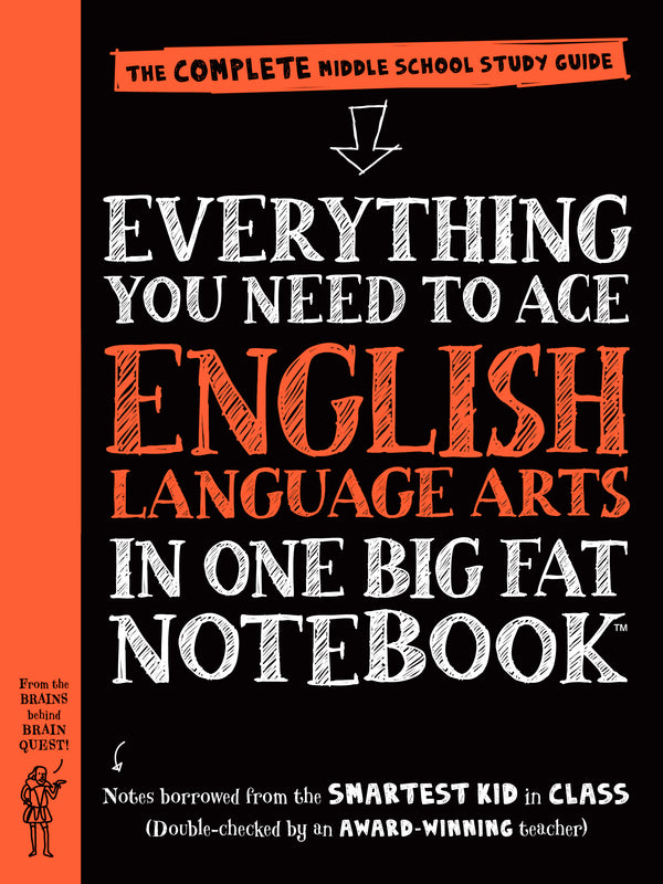 Book cover of Workman Publishing Everything You Need to Ace English Language Arts in One Big Fat Notebook by Jen Haberling (Ed.), Elizabeth Irwin (Contrib.)