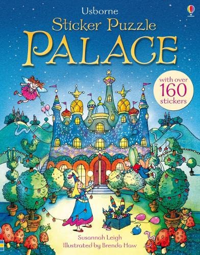 Book cover of Sticker Puzzle Palace by Susannah Leigh, Brenda Haw (Illus.)