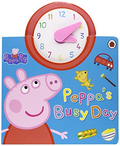 Book cover of Peppa Pig Peppa's Busy Day by Ladybird Books
