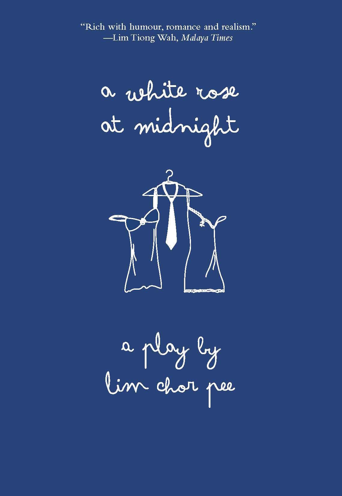 Book cover of A White Rose At Midnight by Lim Chor Pee
