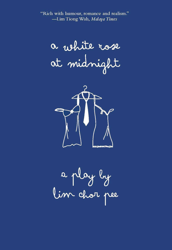 Book cover of A White Rose At Midnight by Lim Chor Pee