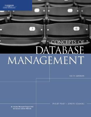 Book cover of Concepts Of Database Management by Philip J. Pratt, Joseph J. Adamski