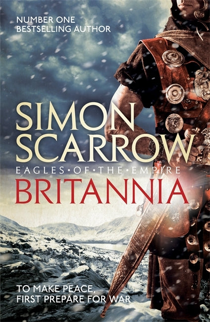Book cover of Britannia by Simon Scarrow
