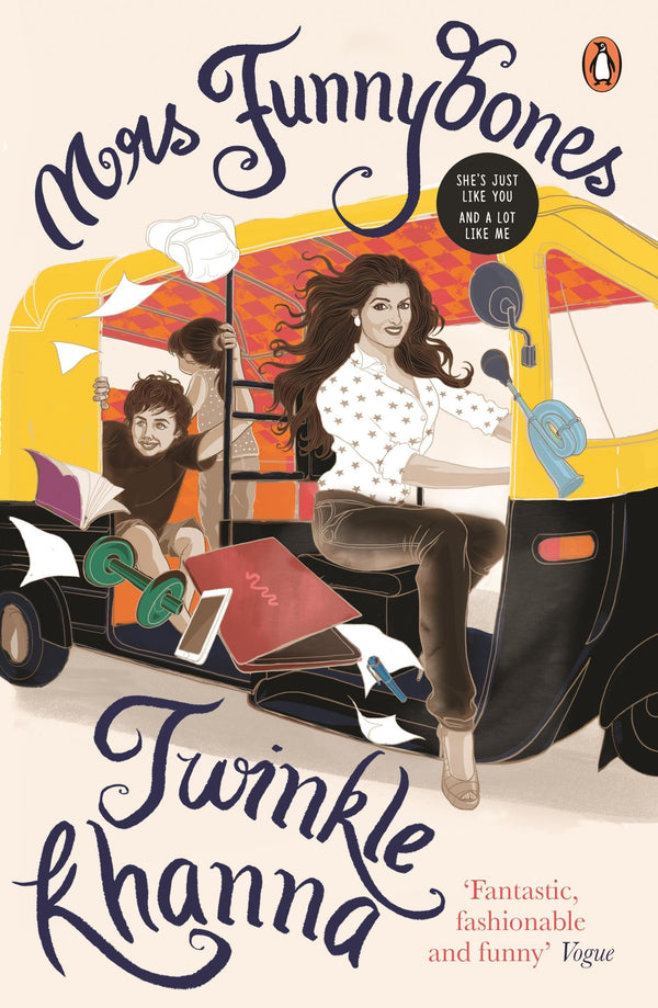 Book cover of Mrs Funnybones by Twinkle Khanna
