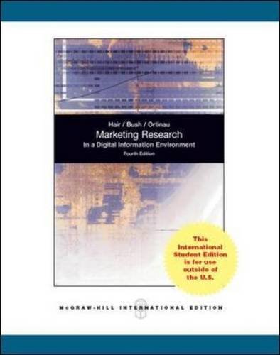 Book cover of Marketing Research by Joseph F Hair, Robert P Bush, David J. Ortinau