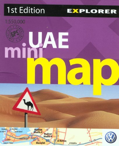 Book cover of UAE Mini Map by Explorer Publishing