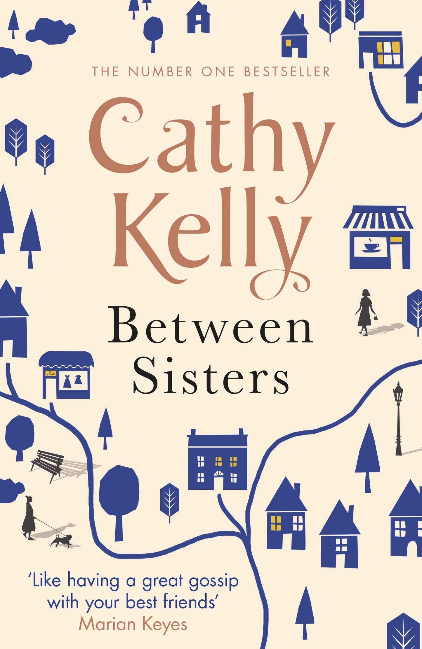 Book cover of Between Sisters by Cathy Kelly