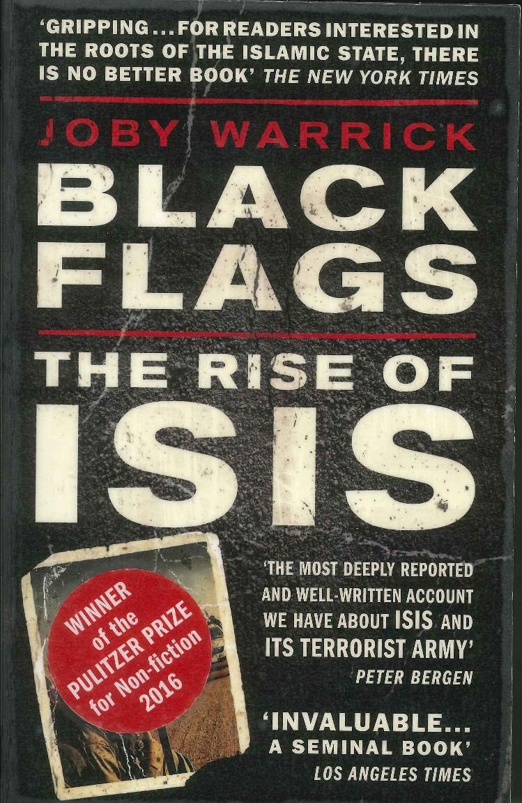 Book cover of Black Flags: The Rise of ISIS by Joby Warrick