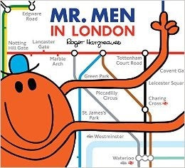 Book cover of Mr. Men In London by Roger Hargreaves, Adam Hargreaves