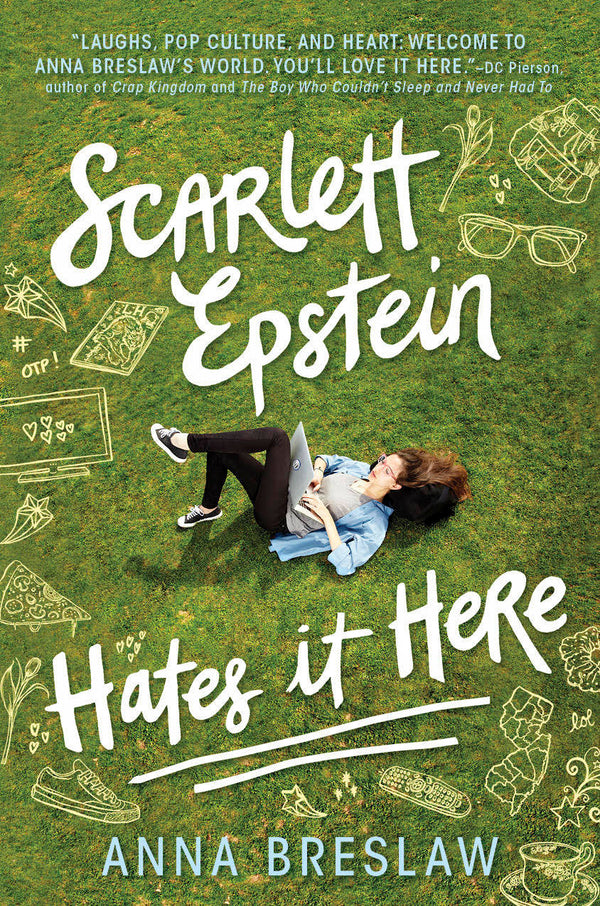 Book cover of Scarlett Epstein Hates It Here by Anna Breslaw
