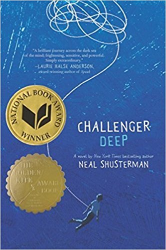 Book cover of Challenger Deep by Neal Shusterman, Brendan Shusterman (Illus.)