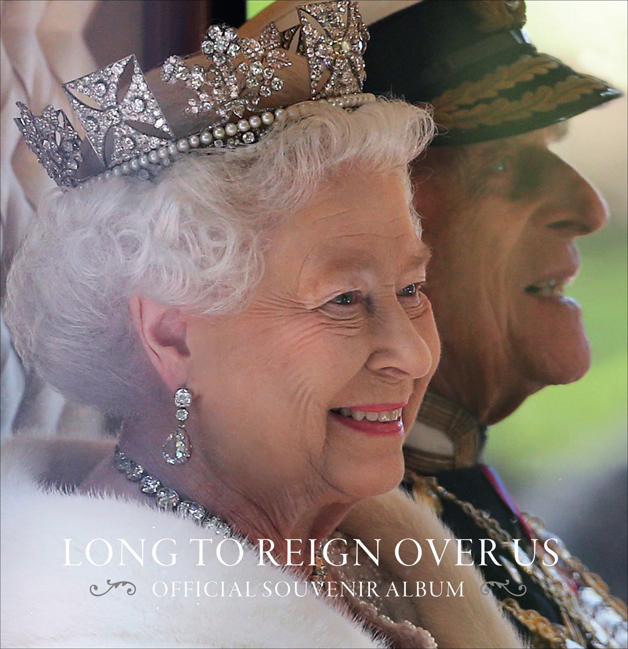 Book cover of Long To Reign Over Us: Official Souvenir Album by Leah Kharibian, Jane Roberts (Introduction)