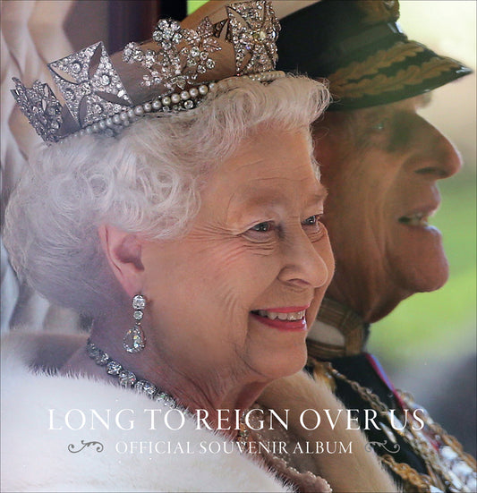 Book cover of Long To Reign Over Us: Official Souvenir Album by Leah Kharibian, Jane Roberts (Introduction)