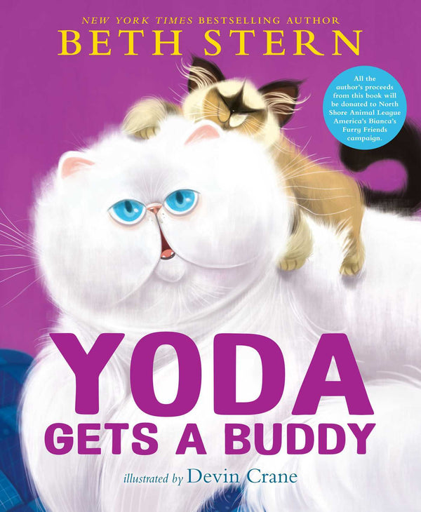 Book cover of Yoda Gets a Buddy by Beth Stern, K.A. Alistir (Primary Contributor), Devin Crane (Illus.)