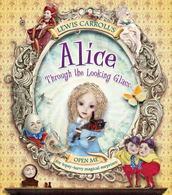 Book cover of Lewis Carroll's Alice Through The Looking Glass by Lewis Carroll, Kay Woodward (Adaptor), Patricia Moffett (Illus.)