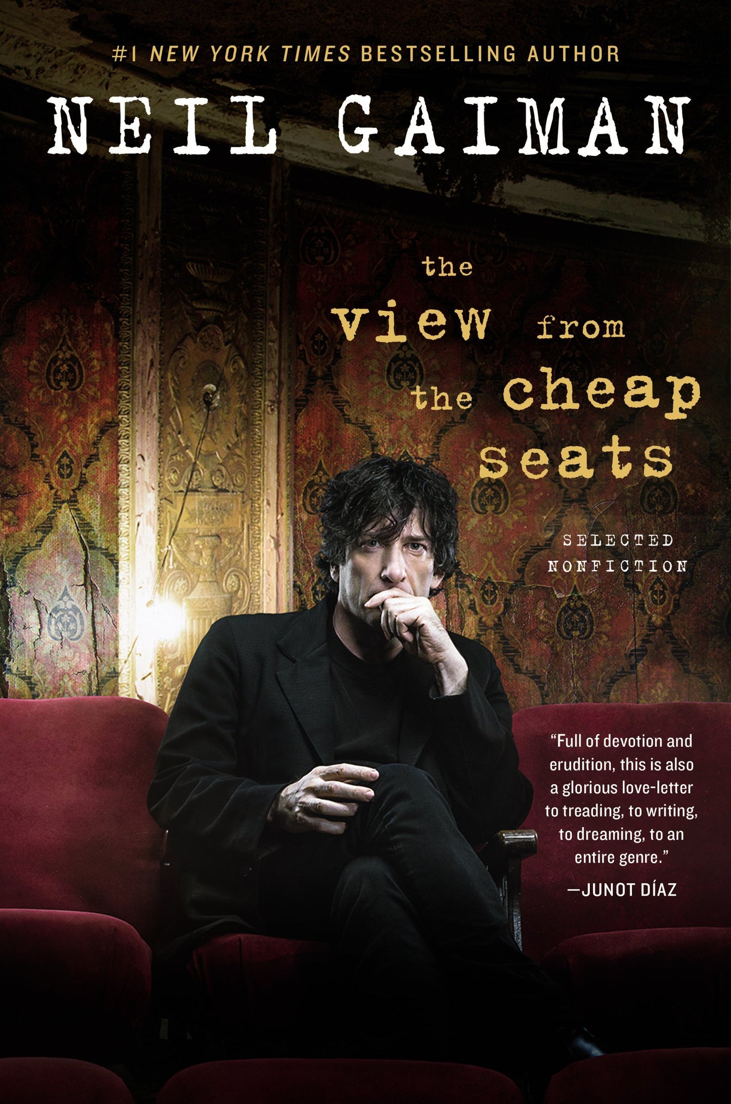 Book cover of The View From The Cheap Seats: Selected Nonfiction by Neil Gaiman