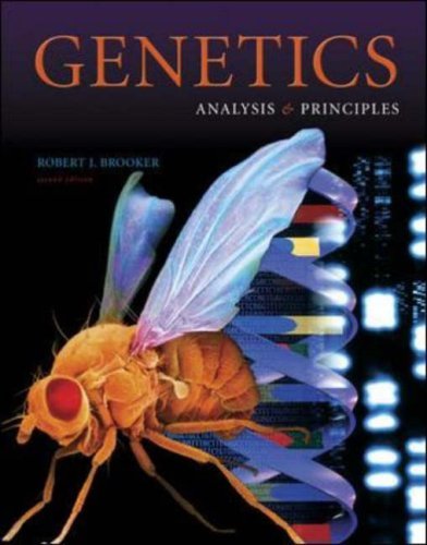 Book cover of Genetics: Analysis and Principles by Robert J. Brooker