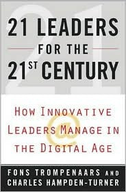 Book cover of 21 Leaders For The 21st Century by Fons Trompenaars, Charles Hampden-Turner