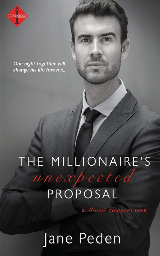 Book cover of The Millionaire's Unexpected Proposal by Jane Peden