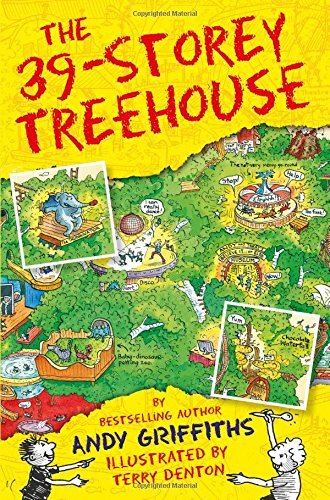 Book cover of The 39-Storey Treehouse (The Treehouse Books) by Andy Griffiths