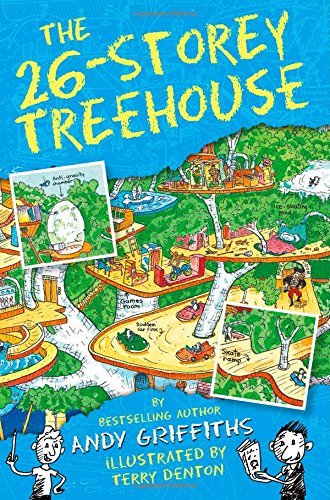 Book cover of 26 Storey Treehouse by Andy Griffiths