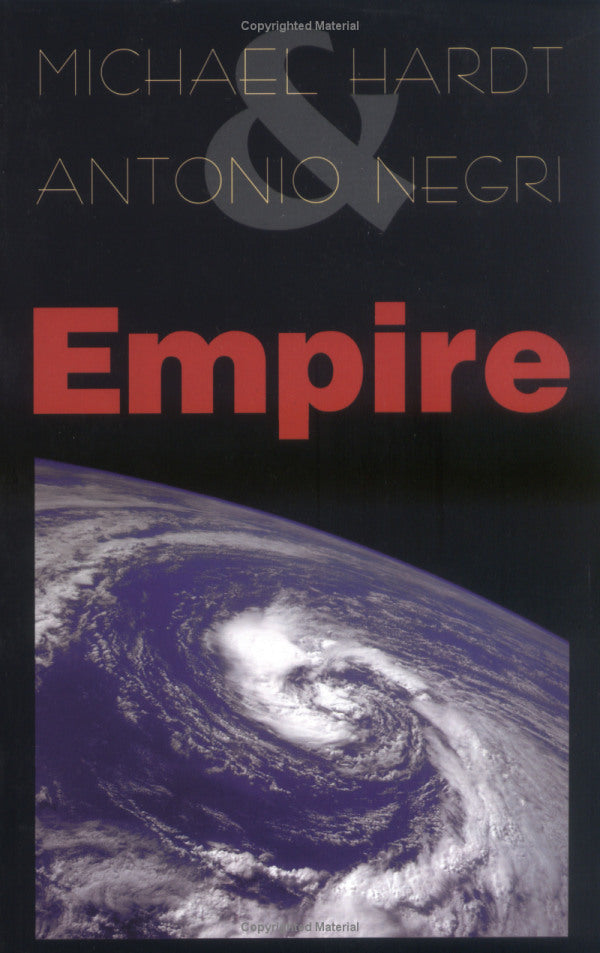 Book cover of Empire by Michael Hardt, Antonio Negri