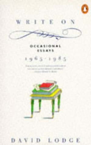 Book cover of Write On by David Lodge
