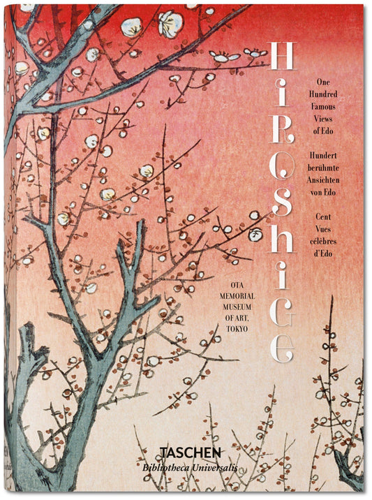Book cover of Hiroshige: One Hundred Famous Views Of Edo by Melanie Trede, Lorenz Bichler