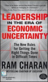 Book cover of Leadership In The Era Of Economic Uncertainty by Charan