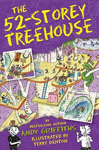 Book cover of 52 Storey Treehouse by Andy Griffiths