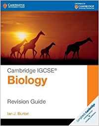 Book cover of Cambridge IGCSE® Biology Revision Guide by Ian Burton