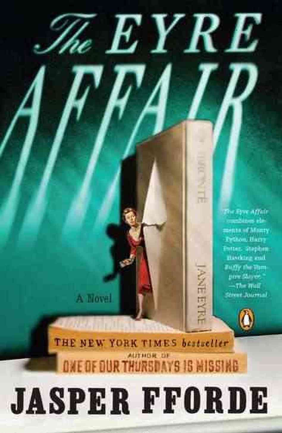 Book cover of The Eyre Affair by Jasper Fforde