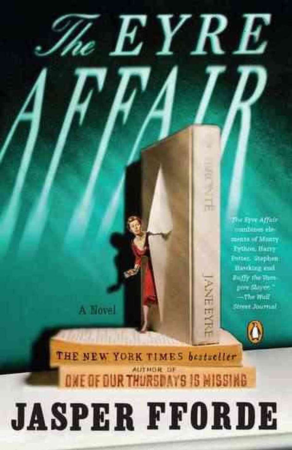 Book cover of The Eyre Affair by Jasper Fforde