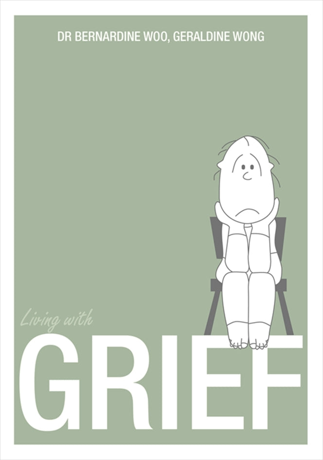 Book cover of Living With Grief by Bernardine Woo, Geraldine Wong