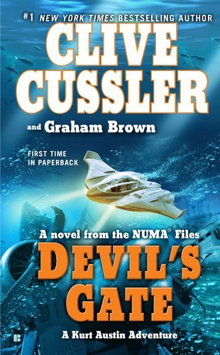 Book cover of Devil's Gate by Clive Cussler, Graham  Brown