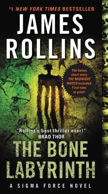 Book cover of The Bone Labyrinth by James Rollins