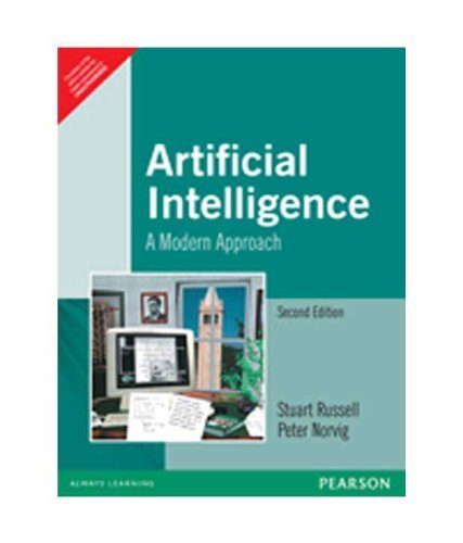 Book cover of Artificial Intelligence: A Modern Approach by Stuart Russell, Peter Norvig