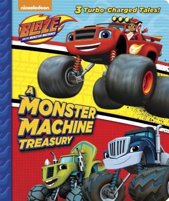 Book cover of A Monster Machine Treasury by Random House