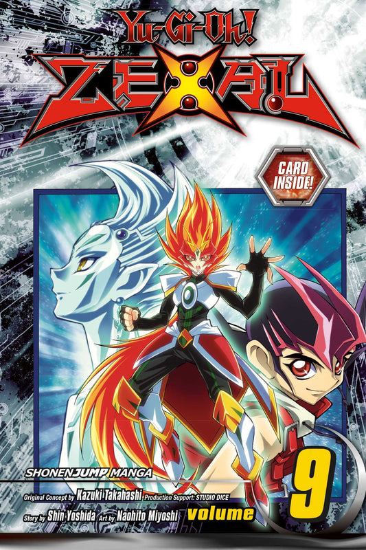 Book cover of Yu-Gi-Oh! Zexal, Vol. 9 by Shin Yoshida (Creator), Kazuki Takahashi (Idea), Naohito Miyoshi (Illustrations)