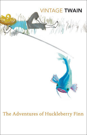 Book cover of The Adventures of Huckleberry Finn by Mark Twain