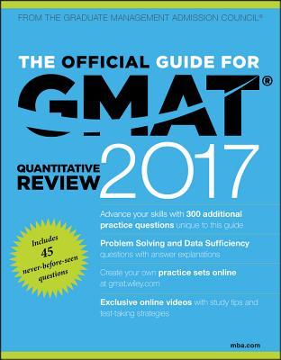 Book cover of The Official Guide For Gmat Quantitative Review 2017 by GMAC